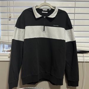 calvin klein quarter zip